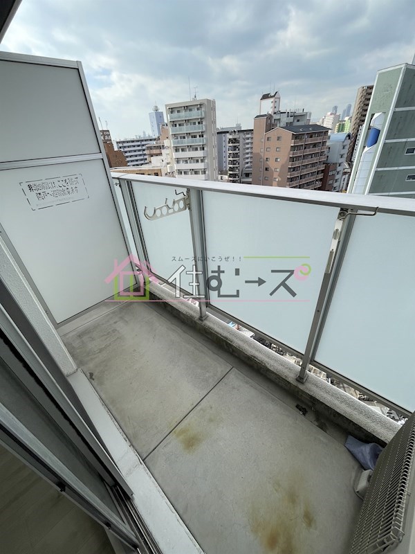 エルミタージュ難波南Ⅴ ベランダ