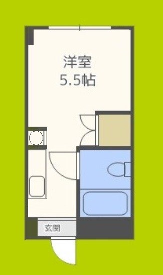 パシフィック新今宮 間取り
