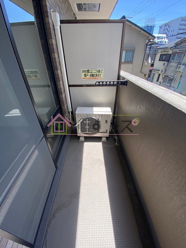 リーガル新大阪Ⅱ ベランダ