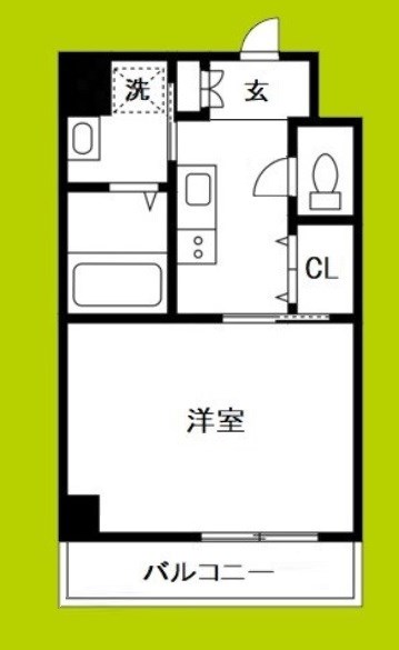 クレビオス難波EAST 間取り