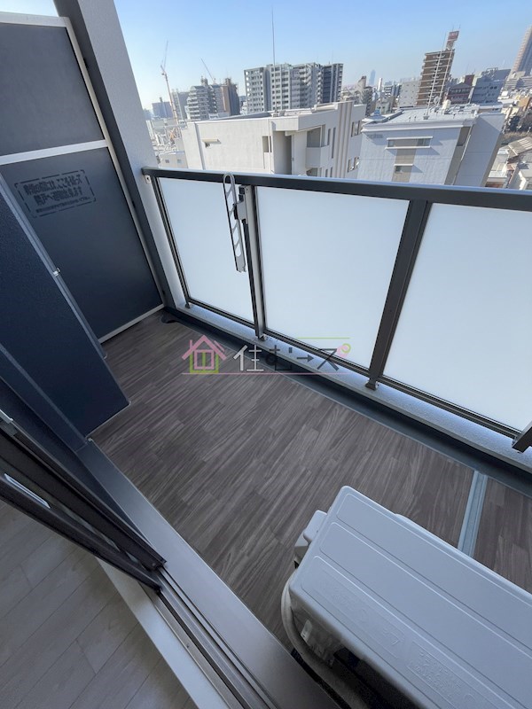 ｇｍ難波ウエストＤ.Ｃ. ベランダ