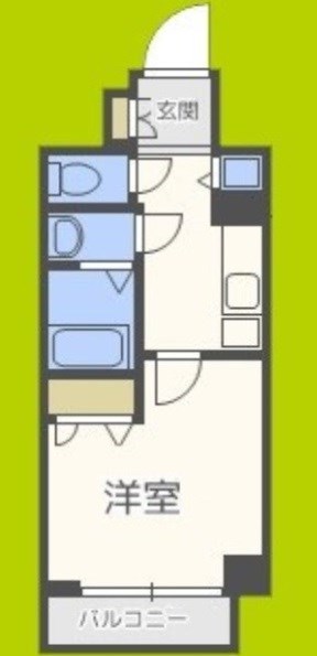 スワンズシティ難波ノーブル 間取り