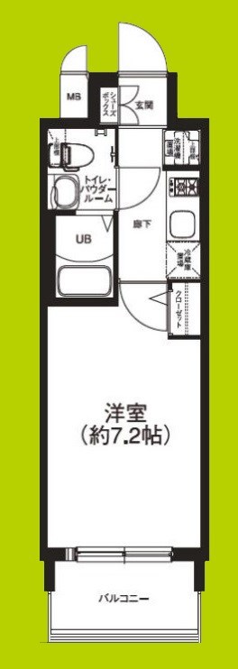 エグゼ大阪DOME　CITYグレイス 間取り