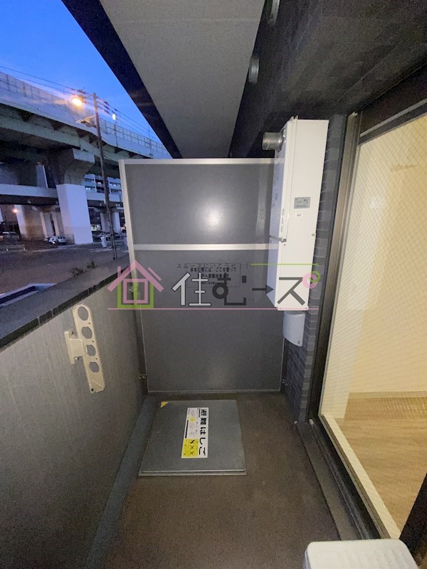 プレサンスOSAKA DOMECITYワンダー ベランダ