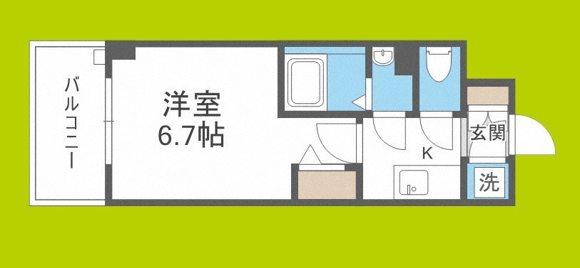 エスリード中之島ザ・コア 間取り