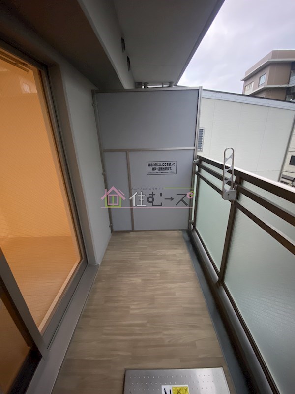 エスリード中之島ザ・コア ベランダ