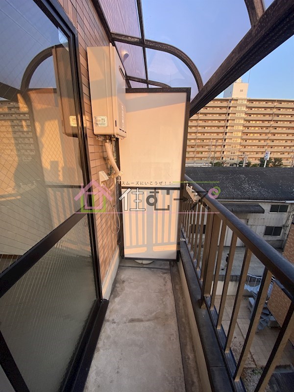 リベロ長吉 ベランダ