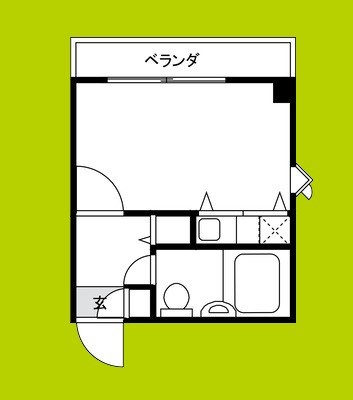 ウエステージ夕陽丘 間取り