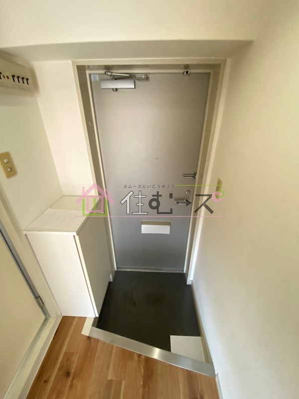 ウエステージ夕陽丘 玄関