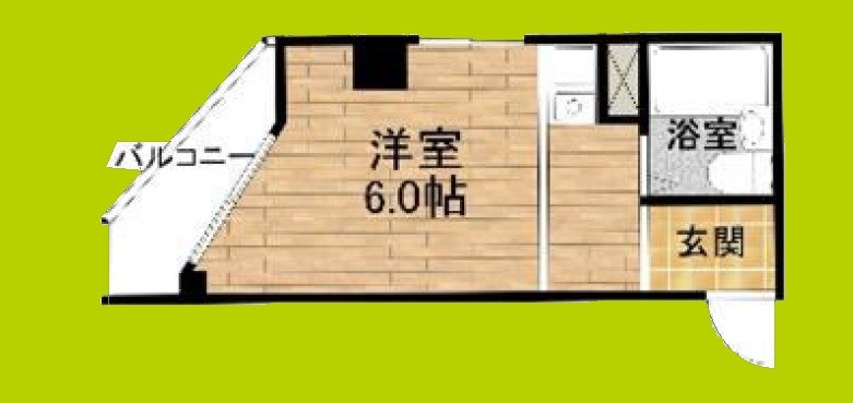 サニーハイツ天満 間取り