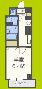 コモグランツ松屋町 間取り
