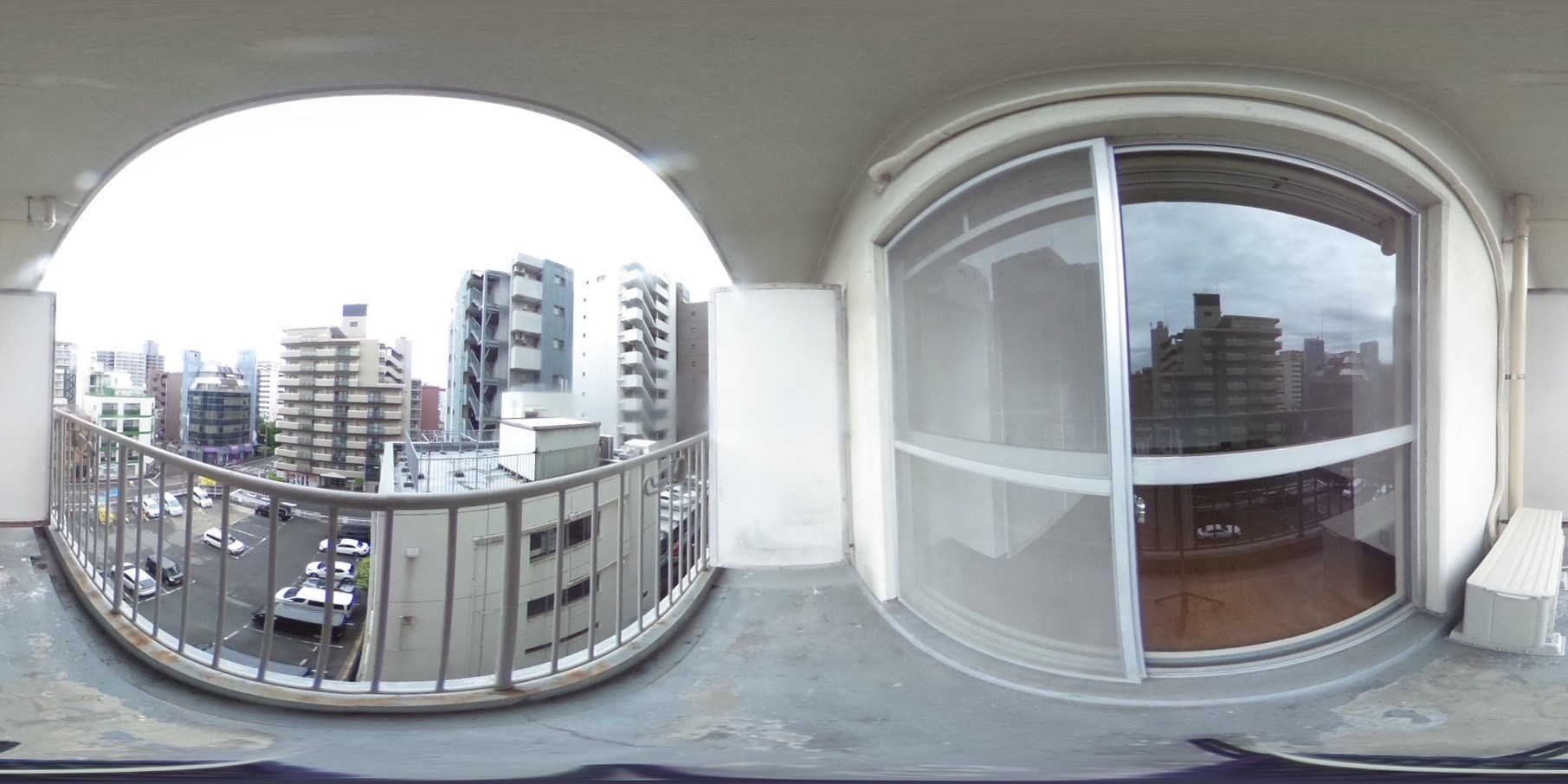 メゾンブランカ ベランダ