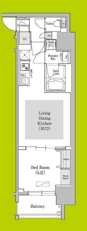 アーバネックス南新町 間取り
