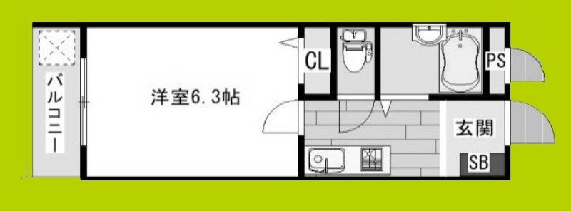 プルス野中南 間取り