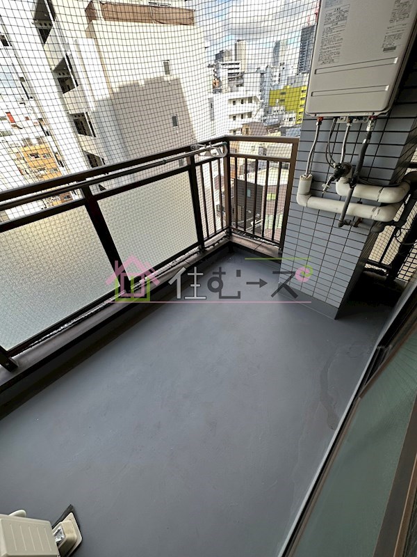 大国町池田マンション  ベランダ
