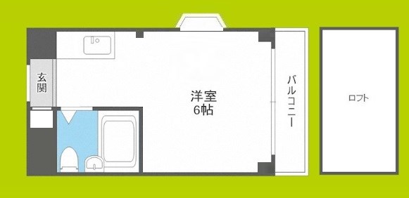 シティパレス21駒川中野 間取り