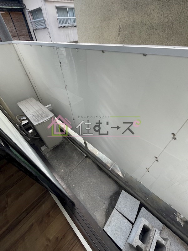 シティパレス21駒川中野 ベランダ