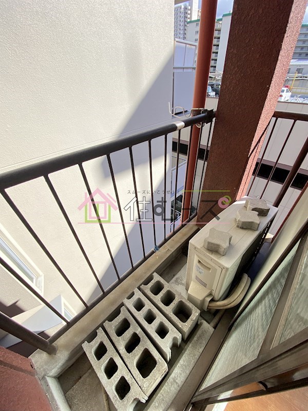 宝マンション ベランダ