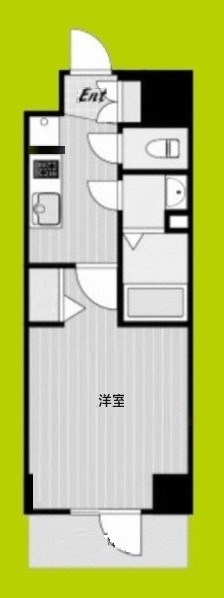 City Lux Namba South 間取り