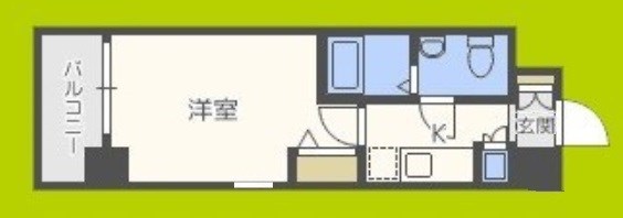 ジュネーゼグラン南堀江 間取り