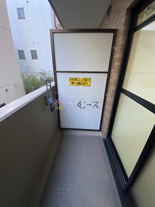 ジュネーゼグラン南堀江 ベランダ