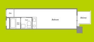 朝日プラザ心斎橋 間取り