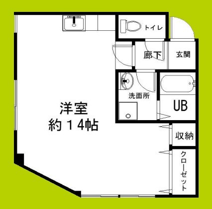 桃栄マンション 間取り