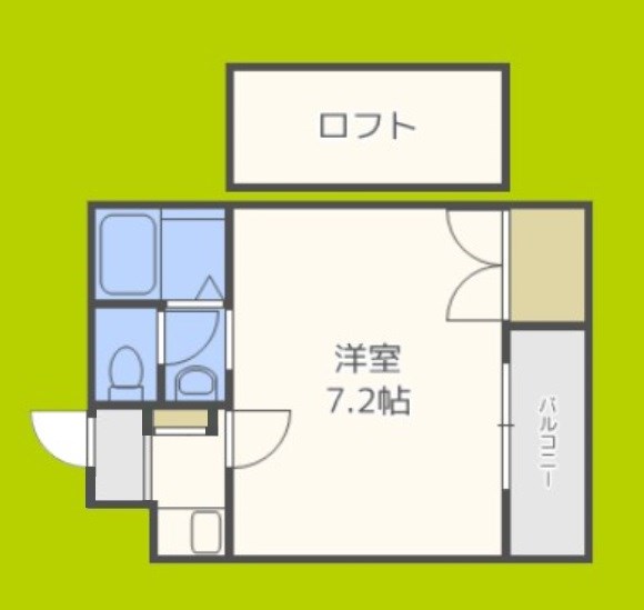 プルス塚本ドゥーエ 間取り
