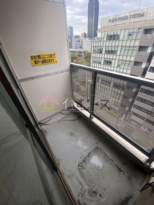 タカノハイム天神橋 ベランダ
