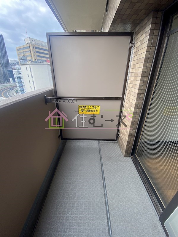 リーガル天神橋 ベランダ