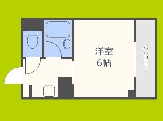 遠里小野4丁目ハイツ 間取り