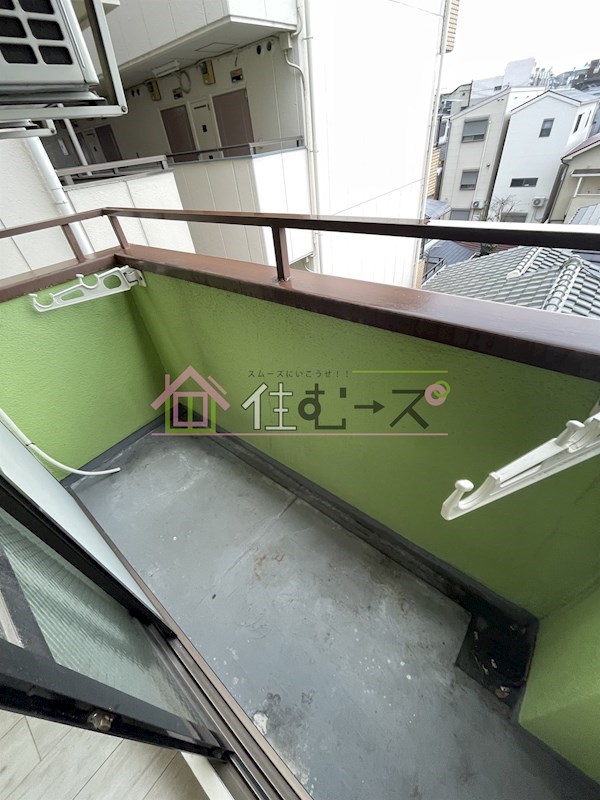 パルミエールおりおの公園 ベランダ