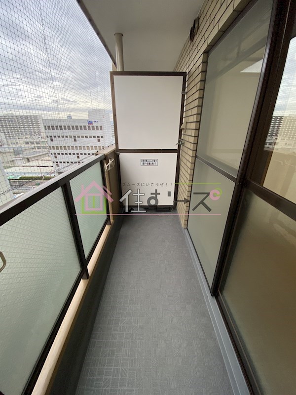 ノルデンハイム天神橋  ベランダ