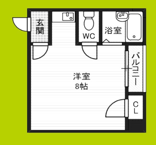 エスコート 間取り
