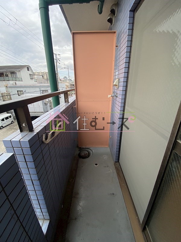 土井グランドマンション ベランダ