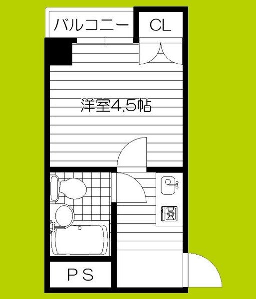 ケアンズクラブ帝塚山 間取り