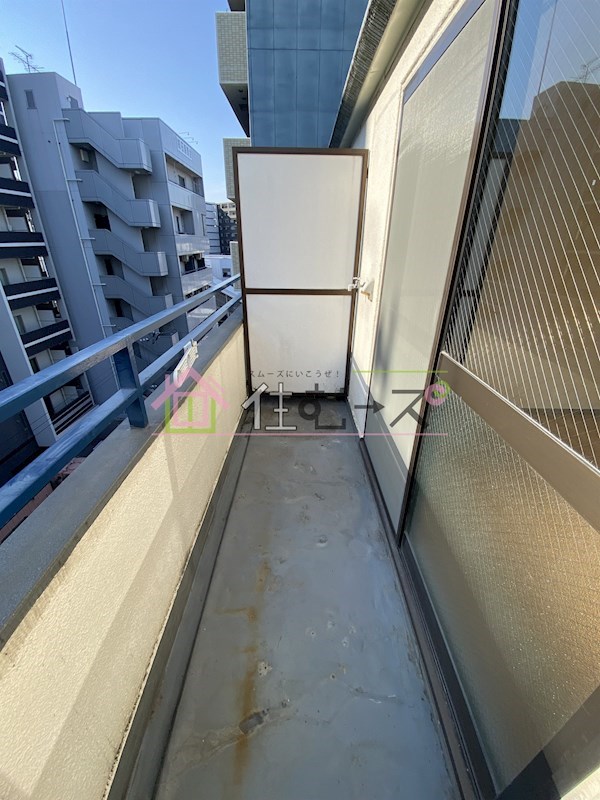 フレックス新大阪Ⅱ ベランダ