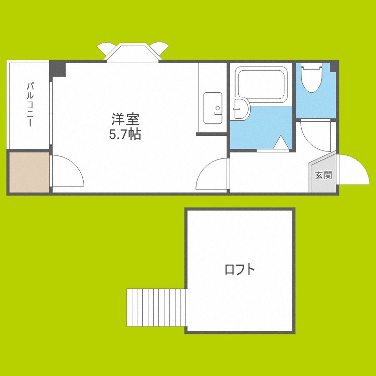 ホープ野江 間取り