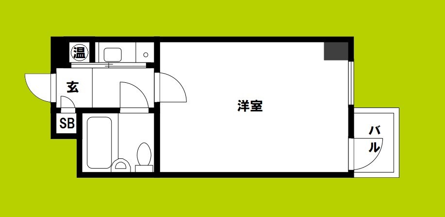 エイチツーオー市岡 間取り