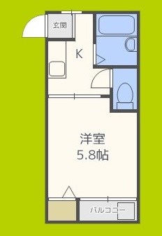 LSハイツ01 間取り