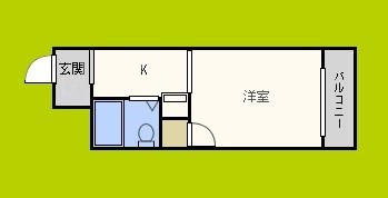 ラパンジール恵美須4 間取り