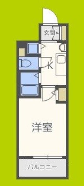 プレサンス心斎橋ルティア 間取り