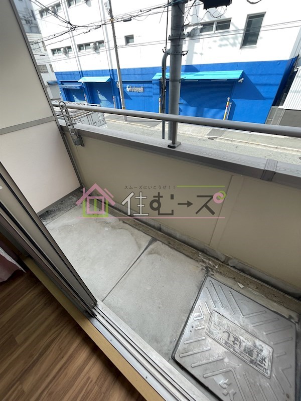 レスポワル新町 ベランダ