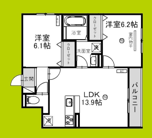 エテルノ塚口 間取り