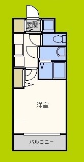 シャルマンフジ大阪城南 間取り