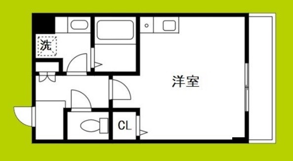 エイペックス松屋町ヴァンデュール 間取り