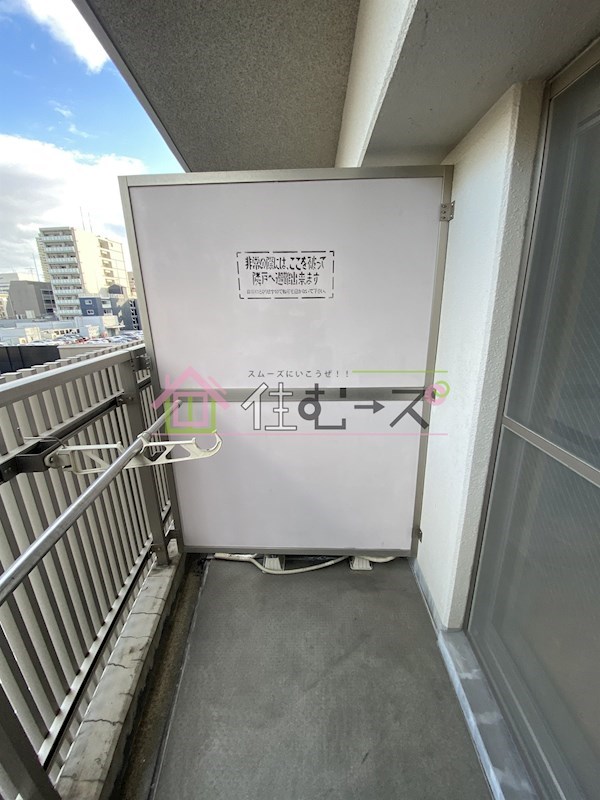 エイペックス松屋町ヴァンデュール ベランダ