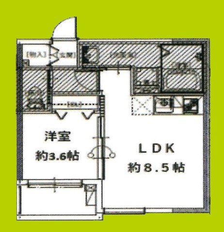 WIN玉出Ⅱ 間取り