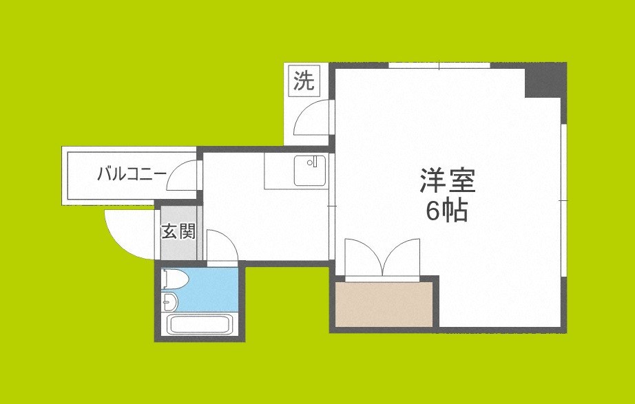 OLA COURT田辺 間取り