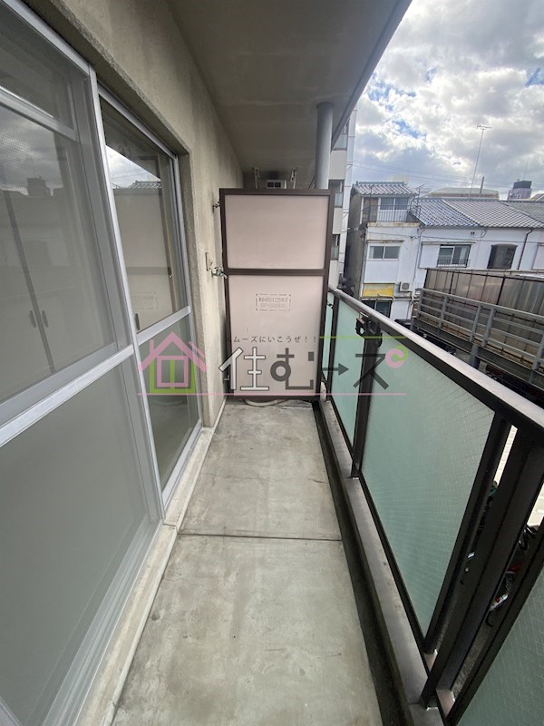 第2東三国グランドハイツ北 ベランダ
